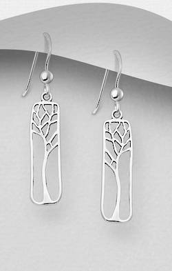 Sterling Silver Kowhai Earrings