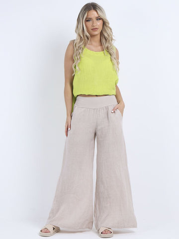 Roma Linen Trousers