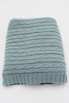 Baby Cable blanket Blue