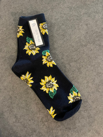 Sunflower socks Black